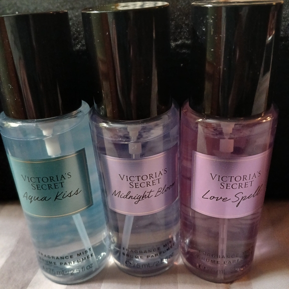 Victoria's Secret Other - Lot of Three Victoria's Secret MINI Body Sprays Love Spell Midnight Bloo…